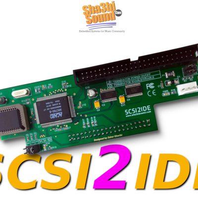 SCSI2IDE bridge adapter designed by Zaher Gharibi